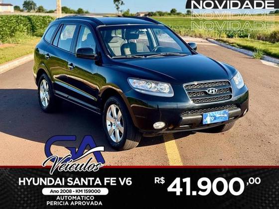 HYUNDAI SANTA FÉ 2.7 MPFI GLS V6 24V 200CV GASOLINA 4P AUTOMÁTICO